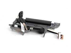 ES#90398 - 51218199923 - E36 Front Complete Outer Door Handle - Left - (NO LONGER AVAILABLE) - Includes key and catch assembly - Genuine BMW - BMW