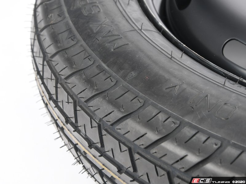 Assembled By ECS 36116851507kt 17" Emergency Spare Wheel/Tire Set