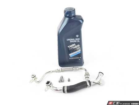 ES#4212692 - 11427585402KT - Turbo Oil Line Replacement Kit  - Replace leaking or damaged lines to ensure your turbo is well lubricated for long lasting life! - Assembled By ECS - BMW