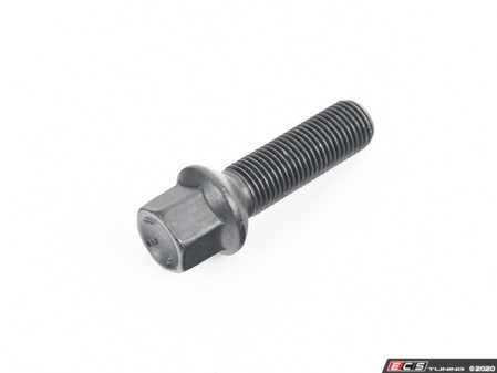 ES#4147745 - 1454302SW - Black Mercedes Ball Seat Wheel Bolt - Priced Each - 14x1.5x43mm - H&R - Mercedes Benz