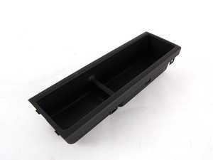 ES#86853 - 51168217927 - E46 Storage Tray - Schwarz - Snap in storage tray located in the center console - Genuine BMW - BMW