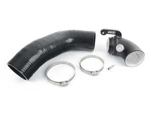 ES#4005358 - 034-108-5011KT -  034Motorsport MQB Turbo Inlet Pipe/Hose Power Bundle  - Essential upgrade to optimize power by eliminating flow restriction in the intake tract - Includes MQB Aluminum Inlet Pipe & Silicone Hose - 034Motorsport - Audi Volkswagen