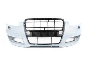 ES#391087 - 4F0807105HGRU - S-Line Front Bumper Cover  - Comes in primer, ready for paint - Genuine Volkswagen Audi - Audi
