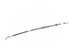 ES#3139819 - 8W0611707G - Front Brake Line - Left  - Rubber hose from metal brake line to caliper body. - Genuine Volkswagen Audi - Audi