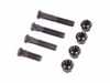 ES#3552584 - LS098080C - Press-In Wheel Stud Kit - Conical Seat Nuts - 80mm Front / 80mm Rear - Set of 20 OEM quality studs and lug nuts - Rennline - Porsche