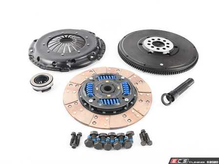 ES#4266071 - MC-034-036 - Stage 3 Performance Clutch Kit - With Single Mass Flywheel (10.4lbs) - Designed to hold up to 425 ft/lbs of torque to the wheels with a sprung ceramic disc and steel flyweel - DKM - Volkswagen