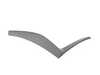 ES#3422247 - 1908858501 - SIDE SPOILER - Genuine Mercedes Benz - Mercedes Benz