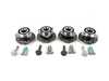 ES#3691192 - 8v0598625bkt2KT - Complete Wheel Bearing Kit  - All-inclusive kit includes bearings, axle bolts, and securing bolts for all four corners of the vehicle - Assembled By ECS - Audi