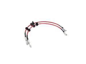 ES#4304856 - 007356LA01 - Exact-Fit Stainless Steel Brake Lines - Front - DOT-compliant kit to improve pedal feel in your vehicle. - ECS - BMW