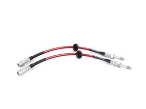 ES#4304859 - 007356LA05 - Exact-Fit Stainless Steel Brake Lines - Rear - DOT-compliant kit to improve pedal feel in your vehicle. - ECS - BMW