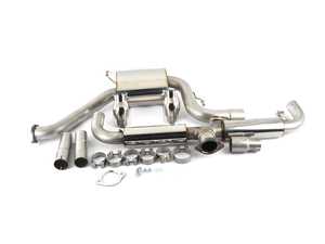 ES#3448141 - SSXVW346 - 3" Cat-Back Exhaust System - Resonated - Get that Exhaust tone you've been looking for! Features 3" construction with 4" Polished "GT100" style tips. - Milltek Sport - Volkswagen