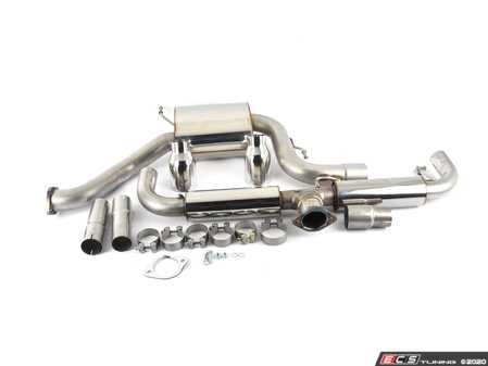 ES#3448141 - SSXVW346 - 3" Cat-Back Exhaust System - Resonated - Get that Exhaust tone you've been looking for! Features 3" construction with 4" Polished "GT100" style tips. - Milltek Sport - Volkswagen