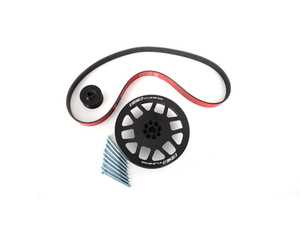 ES#4305064 - 025509ECS01KT2 - Audi 3.0T Performance Dual Pulley Upgrade Kit With ECS Performance Kevlar Reinforced Supercharger Belt - Upgrade to the ultimate pulley setup! - ECS - Audi Volkswagen Porsche