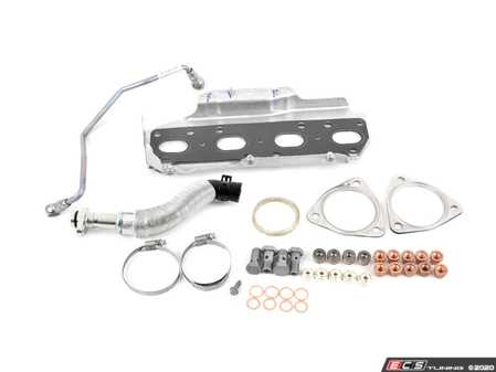 ES#4220295 - 11652444367KT - Installation Kit For Turbo - Full Kit - Used to install a new stock turbo, includes both types of the 3 point triangular gaskets, use only one - Assembled By ECS - MINI