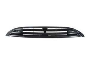 ES#4305499 - 51137133846SD - Upper Grille Full Section Black With Chrome Smooth Top *Scratch And Dent* - (NO LONGER AVAILABLE) - Restore you factory black MINI grille - Genuine MINI - 