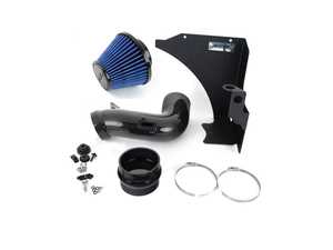 ES#4305329 - 028774tms10KT - F Chassis B58 Open Carbon Fiber Intake - Gloss - Beautiful Turner Open Carbon Fiber Intake System for F2x/F3x Chassis. The ultimate intake for your B58 powered BMW! - Turner Motorsport - BMW