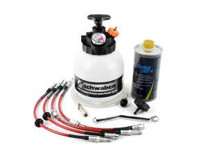 ES#4140487 - E46698000KT - Brake Line Replacement/ Upgrade Kit  - Front and rear ECS Exact-Fit brake lines with fluid and tools for a complete DIY - Assembled By ECS - BMW