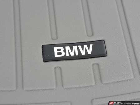 ES#207592 - 82110443120 - E71 Boot Mat - Grey - Genuine BMW - BMW