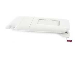 ES#87384 - 51168258015 - E53 Left Cloth Sun Visor - Gray - Includes vanity mirror - Genuine BMW - BMW