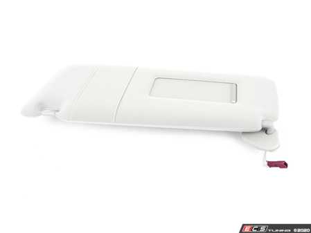 ES#87384 - 51168258015 - E53 Left Cloth Sun Visor - Gray - Includes vanity mirror - Genuine BMW - BMW