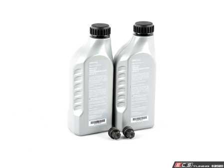 ES#4159343 - 83222339219KT - Transmission Service Kit - Featuring Genuine MTF LT-2 fluid and drain/fill plugs - Assembled By ECS - BMW