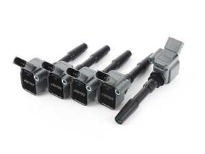 ES#4164403 - MS100203-5KT - APR Upgraded Ignition Coils - Grey - Set Of Five - Designed to be a direct plug-and-play upgrade to factory coils, providing greater energy output, ensuring a stronger and more consistent spark! - APR - Audi