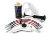 ES#4141510 - e46exkitupKT - Brake Line Replacement/ Upgrade Kit  - Front and rear ECS Exact-Fit brake lines with fluid and tools for a complete DIY - Assembled By ECS - BMW