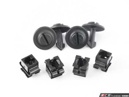 ES#3699148 - 4a0805121aKT - Front Belly Pan Installation Hardware Kit  - Includes required hardware to secure your front Belly Pan - Genuine Volkswagen Audi - Audi Volkswagen