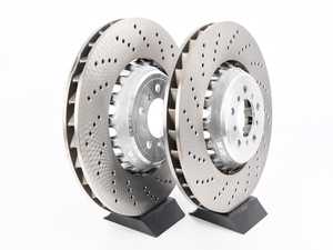ES#4027458 - 34118072017KT - Front Brake Rotors - Pair (400x38mm) - Want to restore your stopping power? - Genuine BMW - BMW