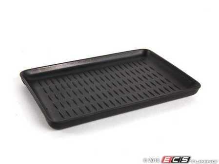 ES#87171 - 51168242846 - E46 Storage Tray Mat - Schwarz - For rear storage tray located in center console - Genuine BMW - BMW