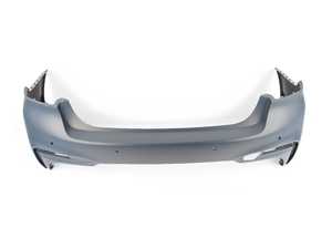ES#4305457 - 51128073725KT - Rear Bumper Trim - Primed --M- - Genuine BMW rear bumper. 
Price includes core charge. - Genuine BMW - BMW