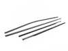 ES#4158968 - 51368194741KT - Matte Shadowline Window Trim - Set - Lower window trim for door and quarter window - Assembled By ECS - BMW