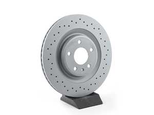 ES#4447160 - 4m0615301an4ktKT - Front & Rear Cross-Drilled Brake Rotor Kit - No Pads - Features an Anti-Corrosion coating "Anti-Z" - Zimmermann - Audi