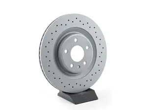 Rear Cross Drilled Brake Rotor - Priced Each (330x22)