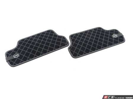 ES#3083385 - 51472411344 - Essentials Rear Carpet Factory Floor Mats Set - Priced As Set - Replace or upgrade to factory MINI mats - Genuine MINI - MINI