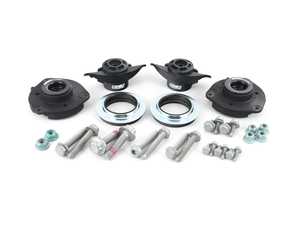 ES#3697604 - 8J0412331KT2 - Heavy duty cup kit/Coilover Installation Kit - Everything you need for a quick and easy install. Featuring ECS upgraded front & rear strut/shock mounts! - Assembled By ECS - Volkswagen