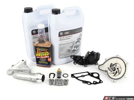ES#3706539 - 06e121018aKT - Cooling System Refresh Kit - Level 2  - Replace critical cooling system components and perform a proper coolant system flush! - Genuine Volkswagen Audi - Audi