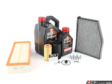 ES#2996941 - 06K115562SKT - 60k Service Kit  - Includes Motul performance 5W-40 Synthetic engine oil, Genuine Oil Filter and a Genuine oil filter housing - Assembled By ECS - Volkswagen