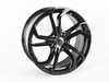 ES#4314833 - 698-1KT - 18" Style 698 - Set Of Four - 18"x8" ET45 5x112 - Gloss Black - Alzor - Audi Volkswagen