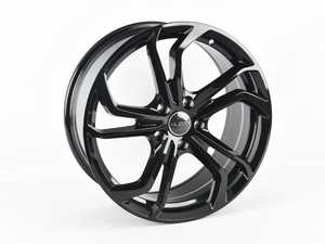 ES#4314833 - 698-1KT - 18" Style 698 - Set Of Four - 18"x8" ET45 5x112 - Gloss Black - Alzor - Audi Volkswagen