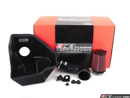 ES#4004563 - 027038ECS04 - Atlas 3.6L VR6 Luft-Technik Intake - Unleash hidden horsepower and growl with our in-house engineered Air Intake Kit! Featuring a sealed Heat Shield, Silicone Intake Hose and a high flow, reusable Air Filter - ECS - Volkswagen