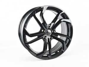 ES#4314832 - 698-2KT - 19" Style 698 - Set Of Four - (NO LONGER AVAILABLE) - 19"x8" ET45 5x112 - Gloss Black - Alzor - 
