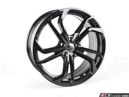 ES#4314832 - 698-2KT - 19" Style 698 - Set Of Four - (NO LONGER AVAILABLE) - 19"x8" ET45 5x112 - Gloss Black - Alzor - 