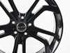 ES#4314832 - 698-2KT - 19" Style 698 - Set Of Four - (NO LONGER AVAILABLE) - 19"x8" ET45 5x112 - Gloss Black - Alzor - 