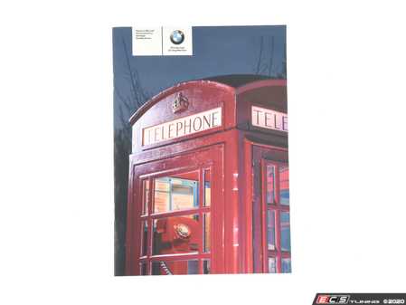 ES#12864 - 01410014367 - Owner's handbook, telephone "en US" - SA639Sa - (NO LONGER AVAILABLE) - Genuine BMW - 