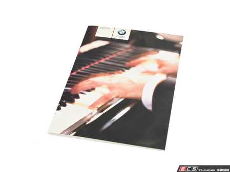 ES#2138014 - 01402606358 - Operating instructions, radio "en US" - SA663Sa - Genuine BMW - BMW