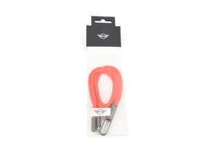 ES#3610207 - 80272460887 - MINI Lanyard Tube - Red - Holder for your Keys and Key Fob - Genuine MINI - MINI