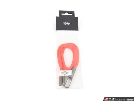 ES#3610207 - 80272460887 - MINI Lanyard Tube - Red - Holder for your Keys and Key Fob - Genuine MINI - MINI