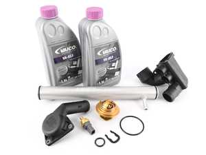 ES#2718502 - VR624VTHKR325 - Aluminum Water Pipe Kit - Stage 2 - Featuring ECS silver aluminum water pipe - Assembled By ECS - Volkswagen