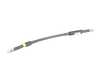 ES#3277122 - 95835911101 - Front Hydraulic Sway Bar Hose - Braided Steel with Yellow Stripe - For vehicles with Porsche Dynamic Chassis Control (PDCC) - Genuine Porsche - Porsche